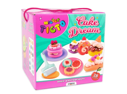 Набор для творчества Мистер тесто Cake Dream на украинском языке (41014) купить в интернет магазине подарков ПраздникШоп