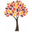 Виниловая наклейка Autumn Tree купить в интернет магазине подарков ПраздникШоп