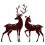 Виниловая наклейка Deer купить в интернет магазине подарков ПраздникШоп