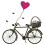 Виниловая наклейка Bicycle купить в интернет магазине подарков ПраздникШоп