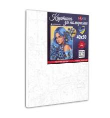 Картина по номерам SANTI Ледяная красавица 40*50 см метал. краски ©pollypop92 купить в интернет магазине подарков ПраздникШоп