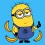 Картина по номерам SANTI Minion 25*25 см купить в интернет магазине подарков ПраздникШоп
