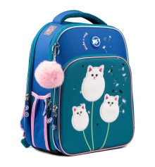Рюкзак школьный каркасный Yes Dandelion Cats S-78 купить в интернет магазине подарков ПраздникШоп