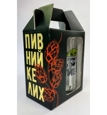 Пивной бокал "May the beer be with you" купить в интернет магазине подарков ПраздникШоп
