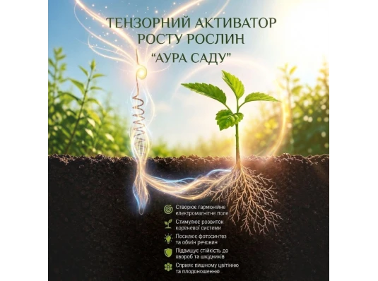 Тензорный активатор роста растений «Аура сада» (30×2.5 см) купить в интернет магазине подарков ПраздникШоп