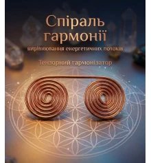 Тензорный гармонизатор «Спираль Гармонии» (6×3 см) купить в интернет магазине подарков ПраздникШоп