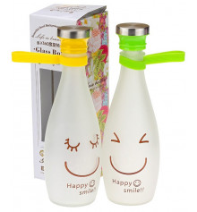 Бутылка "Happy smile" купить в интернет магазине подарков ПраздникШоп