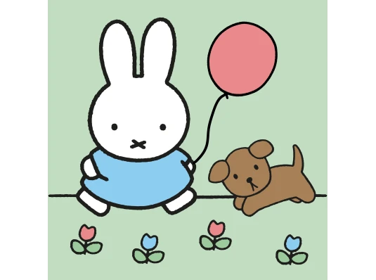 Картина по номерам SANTI Miffy. Cheerful friends 25х25 см купить в интернет магазине подарков ПраздникШоп