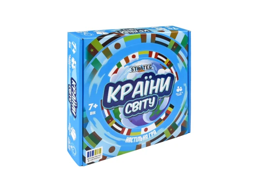 Настольная игра Страны мира (30952) купить в интернет магазине подарков ПраздникШоп