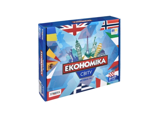 Настольная игра Экономика мира (31028) купить в интернет магазине подарков ПраздникШоп