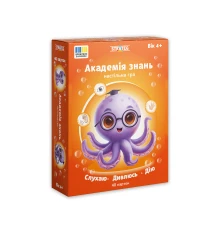 Настольная игра Академия знаний Strateg. Слушаю. Смотрю. Действие (31220) купить в интернет магазине подарков ПраздникШоп
