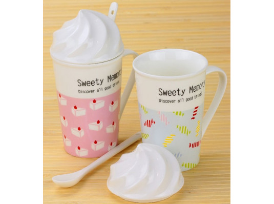 Чашка "sweety memory" - 4 вида купить в интернет магазине подарков ПраздникШоп