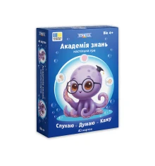 Настольная игра Академия знаний Strateg. Слушаю. Думаю. Говорю (31218) купить в интернет магазине подарков ПраздникШоп