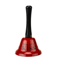 Дзвіночок KISS без коробки (красный) купить в интернет магазине подарков ПраздникШоп