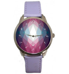 Наручные часы "Фиолетовые ромбы" купить в интернет магазине подарков ПраздникШоп