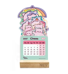 Календарь Yes Pembe the Cat настольный формовой на подставке на 2027 г купить в интернет магазине подарков ПраздникШоп