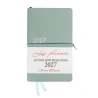 Ежедневник Leo Planner Glory 12х20 см датированный 2027 мягкий фисташковый 352 страницы