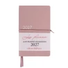 Ежедневник Leo Planner Glory 12х20 см датированный 2027 мягкий розовый 352 страницы