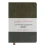 Ежедневник Leo Planner Velvet A5 датированный 2027 мягкий темно-зеленый 368 страниц