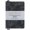 Ежедневник Leo Planner Case А5 датированный 2027 интегральный серый 368 страниц