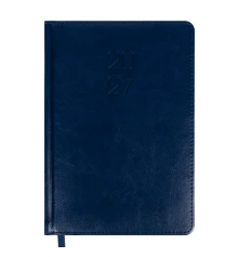 Ежедневник Leo Planner Vector А5 датированный 2027 твердый синий 368 страниц купить в интернет магазине подарков ПраздникШоп