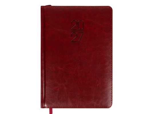 Ежедневник Leo Planner Vector А5 датированный 2027 твердый коричневый 368 страниц купить в интернет магазине подарков ПраздникШоп