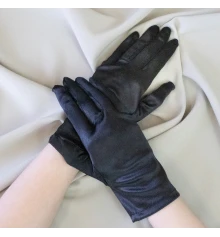 Перчатки стрейч эластан 20см (черные) купить в интернет магазине подарков ПраздникШоп