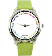 Наручные часы "Цветные слова" купить в интернет магазине подарков ПраздникШоп