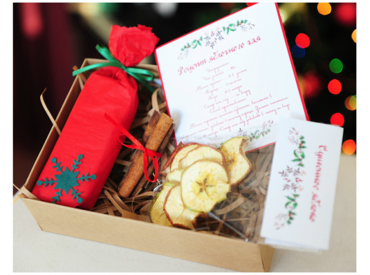 Подарочный набор "Apple Tea" купить в интернет магазине подарков ПраздникШоп