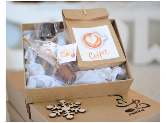 Подарочный набор "Choco Coffee" купить в интернет магазине подарков ПраздникШоп