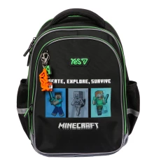 Рюкзак школьный Yes Minecraft Reality S-111M купить в интернет магазине подарков ПраздникШоп