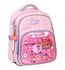 Рюкзак шкільний напівкаркасний Yes Line Friends Dreamy S-91M купить в интернет магазине подарков ПраздникШоп