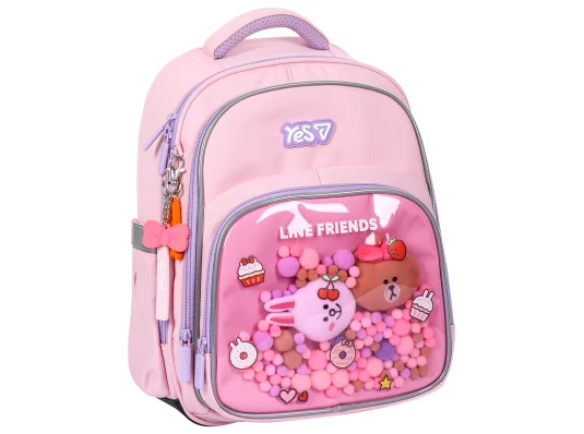 Рюкзак школьный полукаркасный Yes Line Friends Dreamy S-91M купить в интернет магазине подарков ПраздникШоп