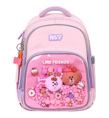 Рюкзак школьный полукаркасный Yes Line Friends Dreamy S-91M купить в интернет магазине подарков ПраздникШоп