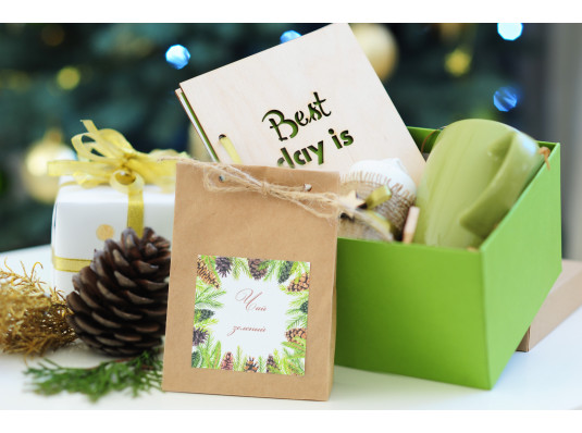 Подарочный набор "Green & Peace" купить в интернет магазине подарков ПраздникШоп
