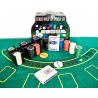 Покерний набір в коробці (2 колоди карт, 200 фішок, сукно)
