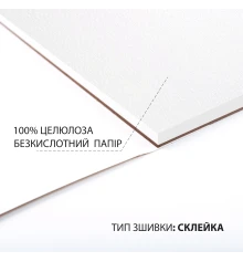 Скетчбук SANTI для акварели 21х21см 15 листов склейка 200г/м2 купить в интернет магазине подарков ПраздникШоп