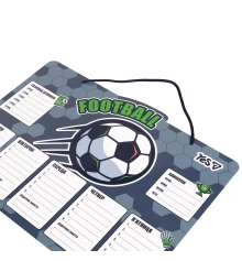Школьное расписание Yes Football картон ламинированный 30х40см купить в интернет магазине подарков ПраздникШоп