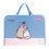 Папка-портфель Yes Pusheen FC на молнии с тканевыми ручками купить в интернет магазине подарков ПраздникШоп