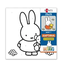 Картина по номерам SANTI Миффи Любимая игрушка 25х25 см купить в интернет магазине подарков ПраздникШоп