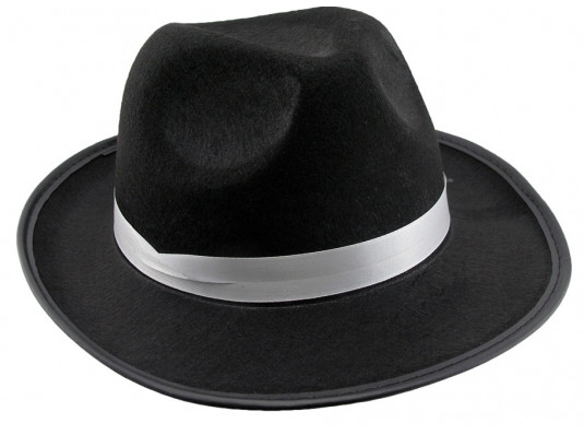 Шляпа Мужская фетровая черная купить в интернет магазине подарков ПраздникШоп