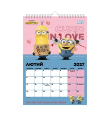 Календарь-планер Yes Minions настенный на 2027г А3 купить в интернет магазине подарков ПраздникШоп