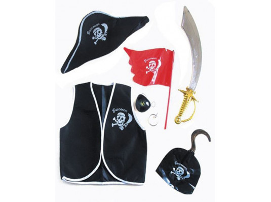 Набор Пирата 10 предметов купить в интернет магазине подарков ПраздникШоп
