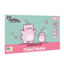 Пластилин Yes Pembe the Cat 24 цвета 480г купить в интернет магазине подарков ПраздникШоп