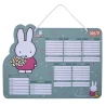 Школьное расписание Yes Miffy картон ламинированный 30х40см