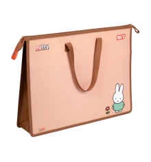 Папка портфель Yes Miffy А3 с тканевыми ручками купить в интернет магазине подарков ПраздникШоп