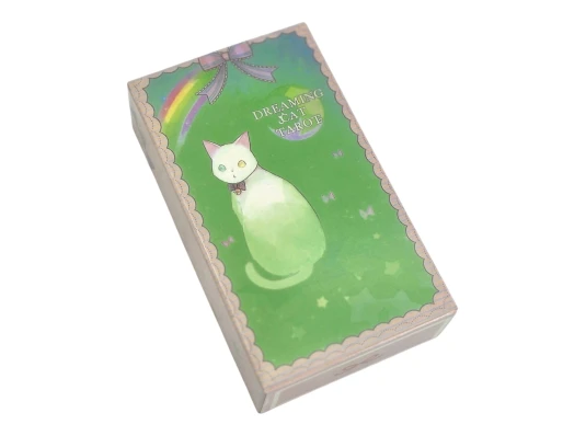 Карты Таро «Мечтательный кот» (Dreaming Cat Tarot) (10.5×6.3 см) купить в интернет магазине подарков ПраздникШоп