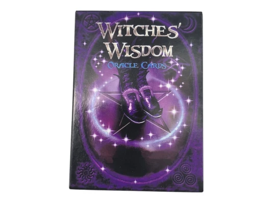 Карты Таро «Мудрость ведьм» (Witches’ Wisdom Oracle Cards) (10.5×7.5 см) купить в интернет магазине подарков ПраздникШоп