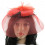 Шляпка - таблетка с перьями купить в интернет магазине подарков ПраздникШоп