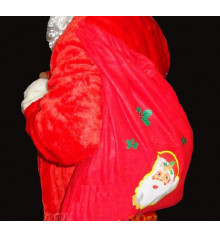 Мешок Деда Мороза маленький купить в интернет магазине подарков ПраздникШоп